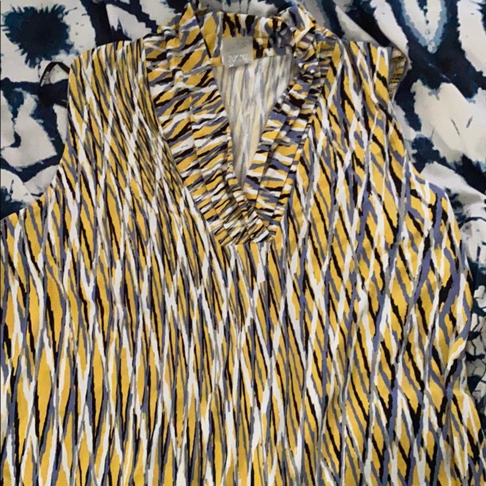 Ann Klein Zoom-worthy sleeveless top
